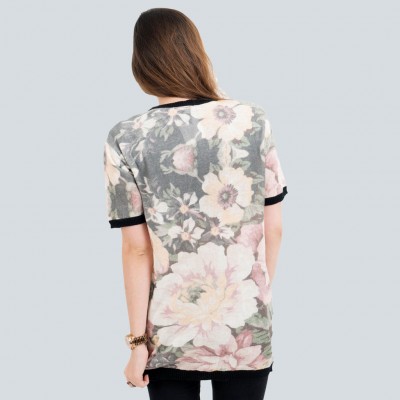 Drop Dead 花花 編織毛衣T-Shirt